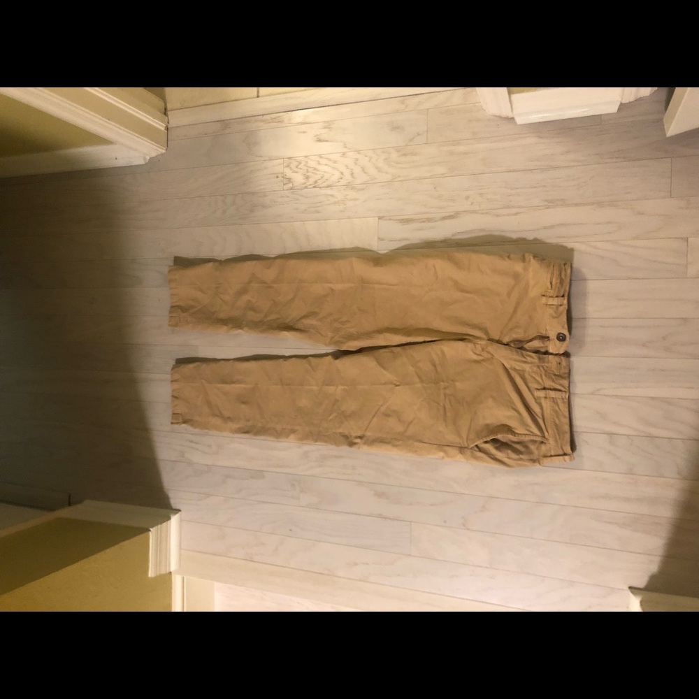 American Eagle Slim Straight Khakis